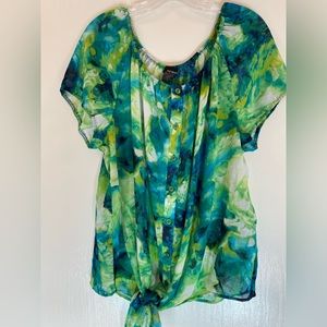 NWOT Pat Rego women’s 1X top